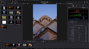 Davinci Resolve Photo Page