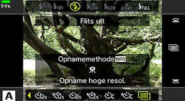 Opname hoge resolutie