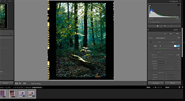 Negatieven bewerken met een Lightroom profiel
