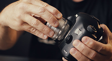Hoe monteer je ze op een DSLR?